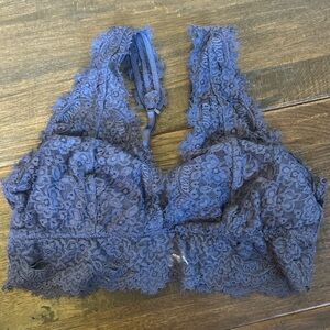 Aerie Lace Bralette in Blue